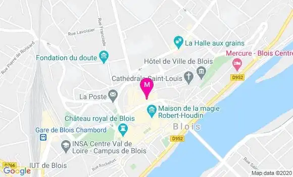 Localisation Dr Serge Duvermy