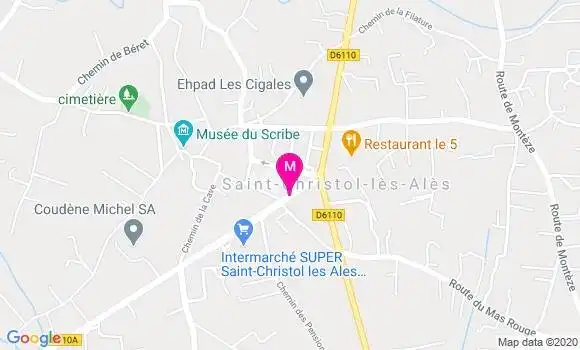 Localisation Dr Alain Roux