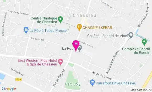Localisation Dr Gilles Bagur