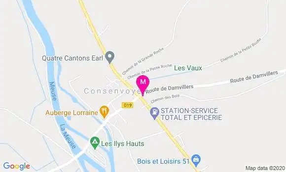 Localisation Dr Olivier Defaux