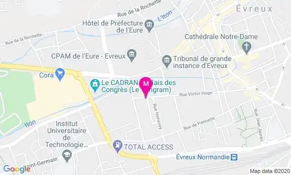 Localisation Dr Vincent Nics
