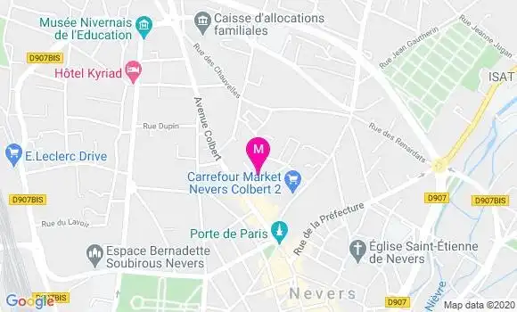 Localisation Dr Patrick Bouillot