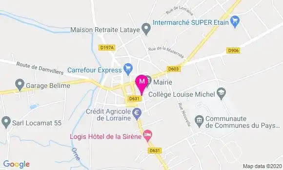 Localisation Dr Rachel Visat Dupuis