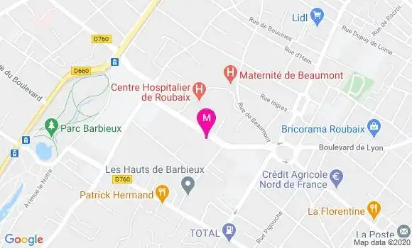 Localisation Dr Marc Lepeut