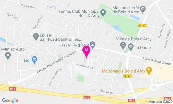 Localisation Dr Laurence Marini