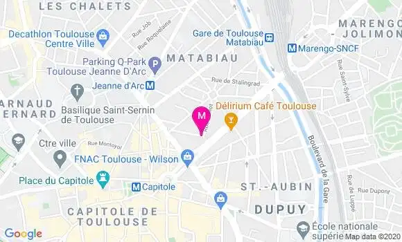 Localisation Dr Georges Miqueu