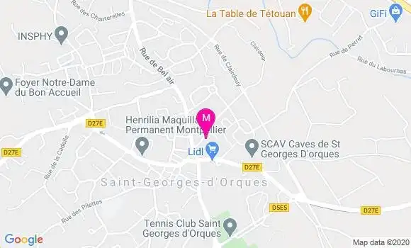 Localisation Dr Jean Michel Lafforgue
