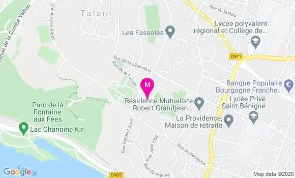 Localisation Dr Jean Marc Monnier