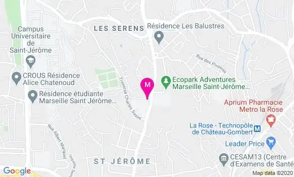 Localisation Dr Olivier Mambrini