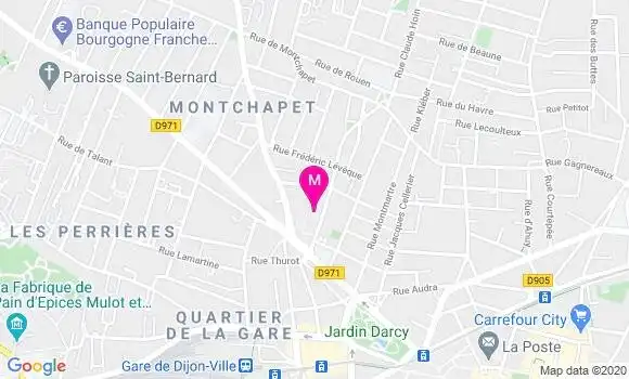 Localisation Dr Luc Blin