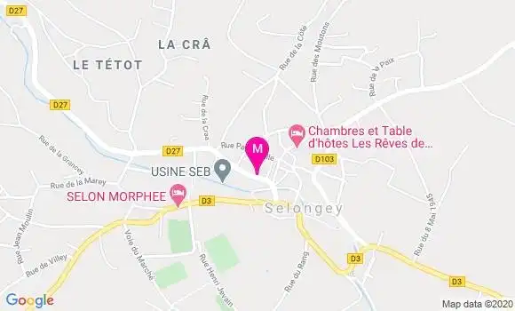 Localisation Dr Sandrine Pignet Lamouche