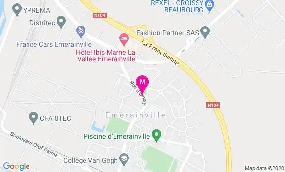 Localisation Dr Thierry Dini