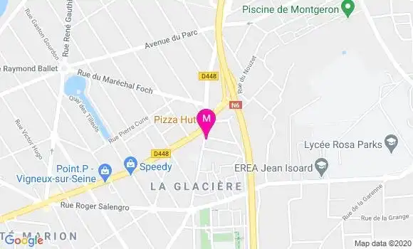 Localisation Dr Pierre Samuel Bost