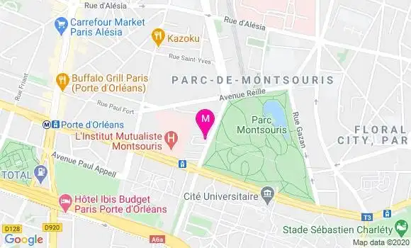 Localisation Dr Laurent Chaine