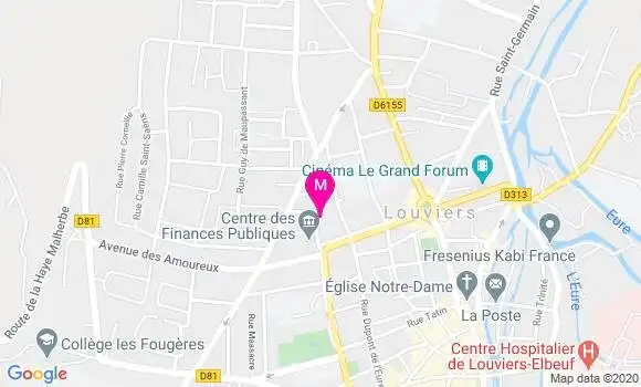 Localisation Dr Laure Lefebvre
