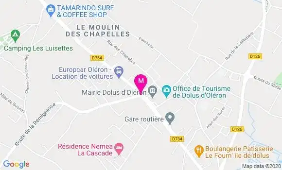 Localisation Dr Jean Yves Lafitte