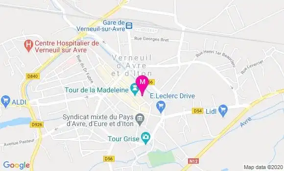 Localisation Dr Sophie Vasseur
