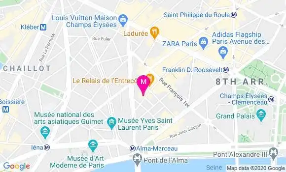 Localisation Dr Jacques Fricker