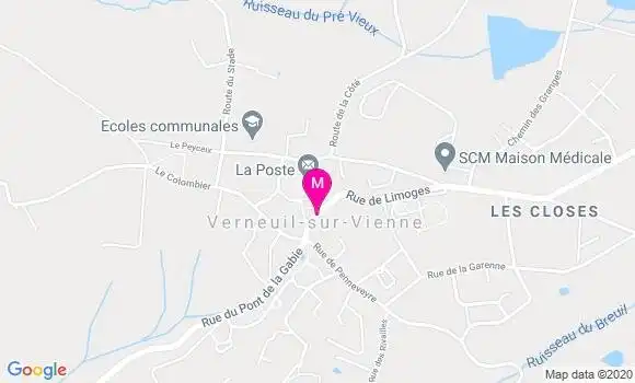 Localisation Dr Pierre Poulain