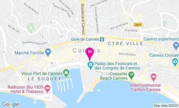 Localisation Dr Philippe Margaillan