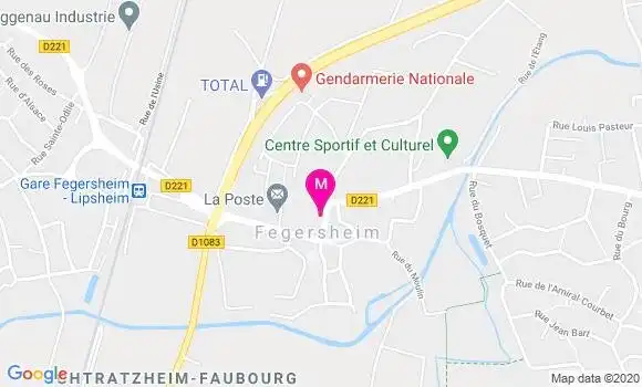 Localisation Dr Laurent Methlin