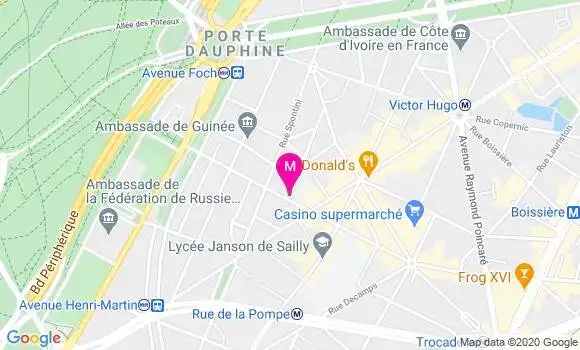 Localisation Dr Philippe Cophignon