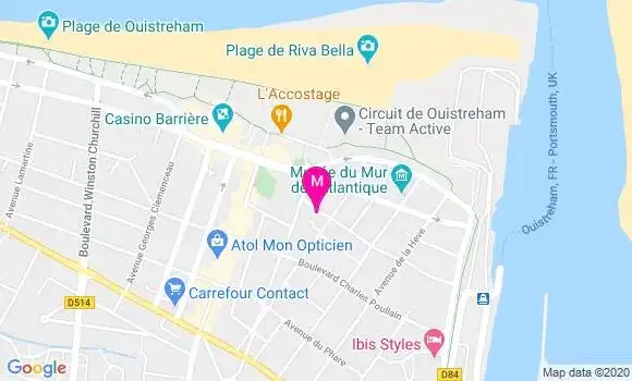 Localisation Dr Guy Courtalon