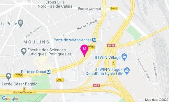 Localisation Dr Marc Tomolillo