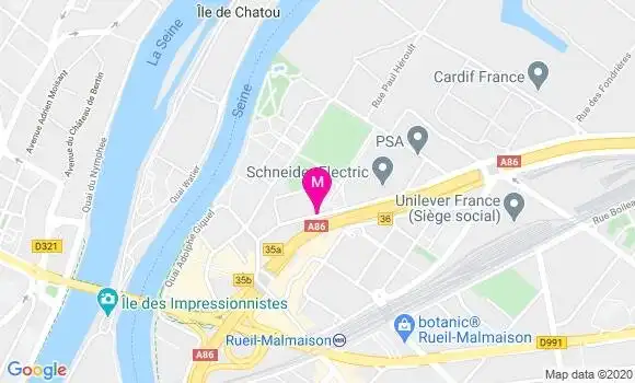 Localisation Dr Catherine Marti