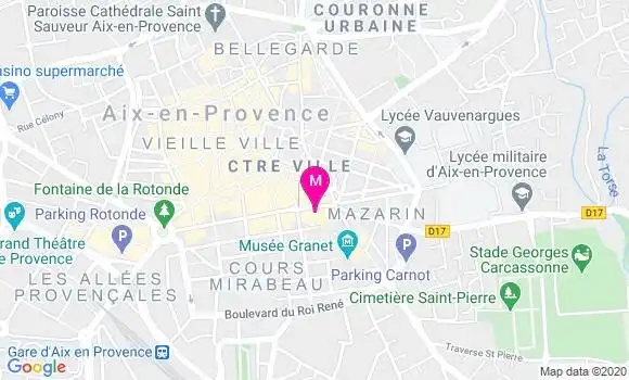 Localisation Dr Vanessa Lubin