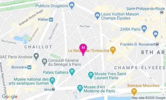 Localisation Dr Christophe Paradas