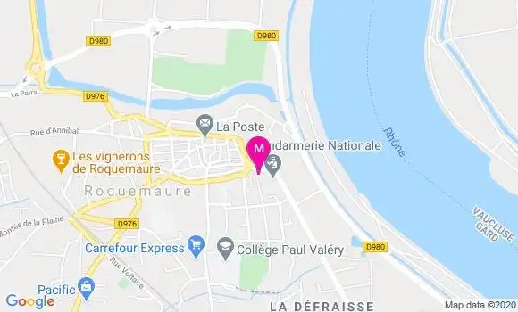 Localisation Dr Elisabeth Deleau