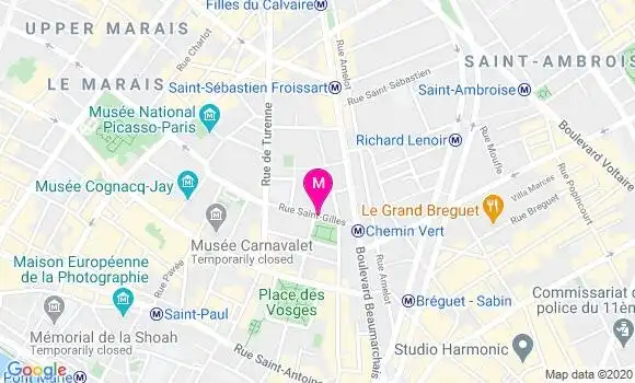 Localisation Dr Julien Bufnoir