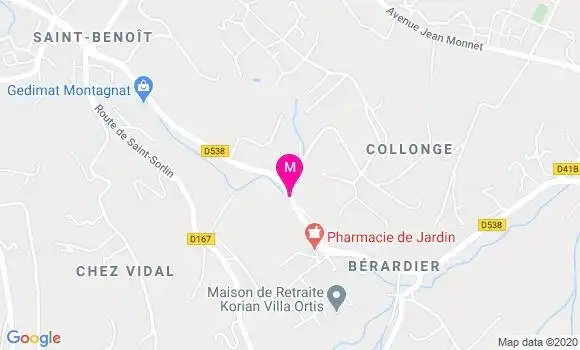 Localisation Dr Jérôme Boeuf