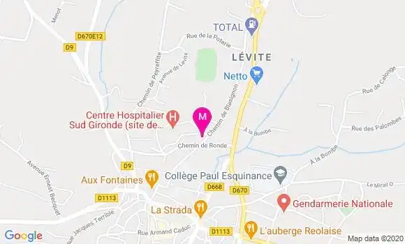 Localisation Dr Laurence Boirac