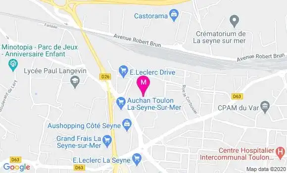 Localisation Dr Nadine Morelli