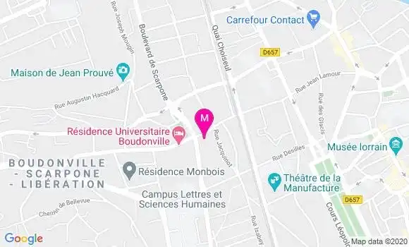 Localisation Dr Emmanuel Regnier