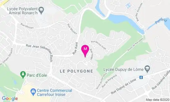 Localisation Dr Pierre Henry