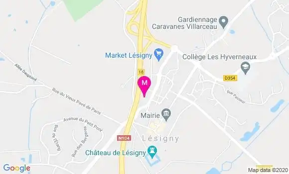 Localisation Dr Hélène El Fani