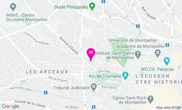 Localisation Dr Virginie Soulier Sotto