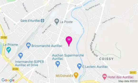 Localisation Dr Evelyne Da Silva Cournil