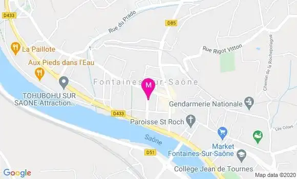 Localisation Dr Michel Lagnier