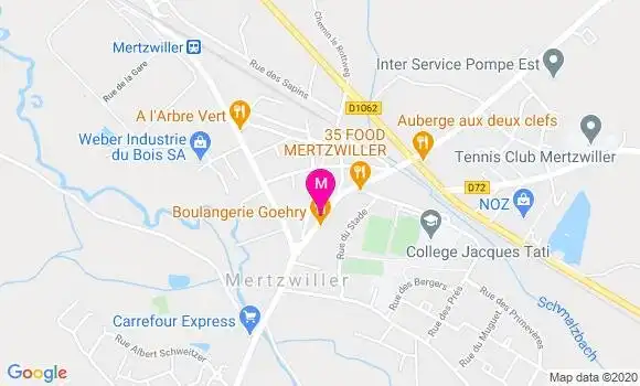 Localisation Dr Thierry Jeandidier