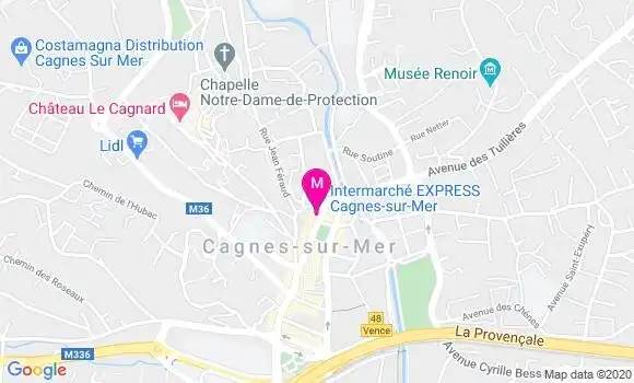Localisation Dr Eric Chabance