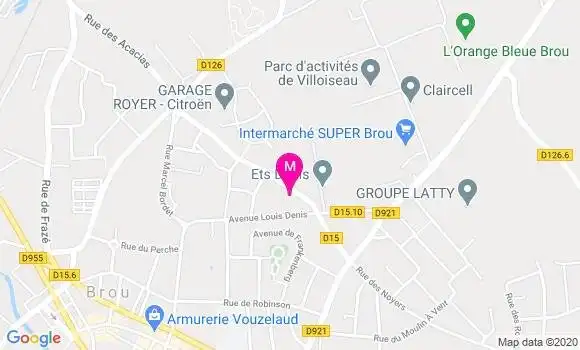Localisation Dr Eric Camus