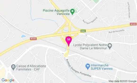 Localisation Dr Nathalie Stock