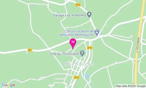 Localisation Dr Philippe Sanchez
