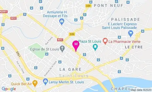 Localisation Dr Mireille Evrin