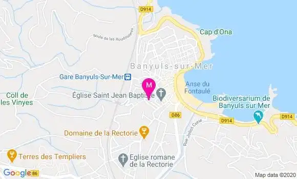 Localisation Dr Thierry Bouix