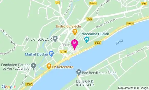 Localisation Dr Caroline Devaux